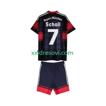 Bayern München Scholl 7 1999 Retro Domaći Dječji Nogometni Dres 1997